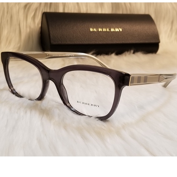 Burberry Accessories - Burberry Rx Eyeglasses 53mm Black/DarkGray Optical